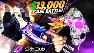 SKINCLUB 14000 HUGE BATTLES WITH PROFIT  Skinclub Promo Code 2024 [upl. by Endys948]