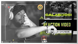 Reaction on Calaboose Official Video Sidhu Moose Wala  Snappy [upl. by Nauqaj]