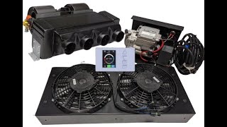 UndermountACcom DC 12V 24V amp 48V Air Conditioner Kits Version 3 [upl. by Almeria]