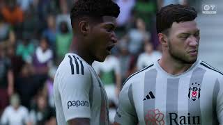 Gameplay FC 24  Beşiktaş  Kasımpaşa  Süper Lig  20242025 [upl. by Scottie]