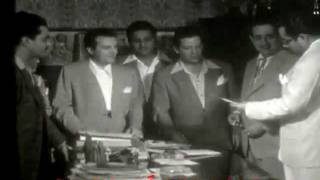 LOS PANCHOS firman contrato para rodar la película quotRitmos Del Caribequot  1949 [upl. by Llerraf]