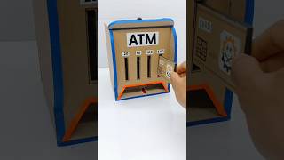 How To Make Cardboard ATM Machine Science Project Working Model shorts youtubeshorts trending [upl. by Sheryle]