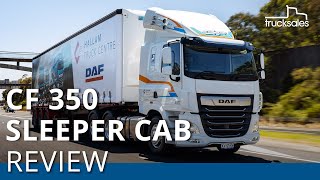 DAF CF 530 Sleeper Cab Review  trucksales [upl. by Graniela]