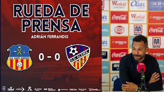 🎙️ Rueda de Prensa  Adrián Ferrandis [upl. by Kannan]