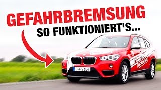 Grundfahraufgabe PKW Gefahrbremsung 🚘  Fischer Academy [upl. by Cindy]