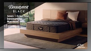 Beautyrest Black Series 1 Extra Firm Mattress Expert Review [upl. by Lantz933]