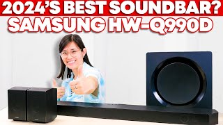 Samsung HWQ990D Soundbar Review  2024s Best Pick [upl. by Ades]