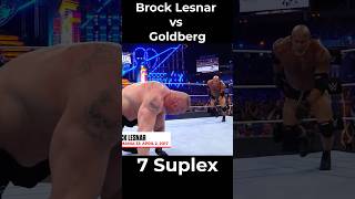 WWE Goldberg vs Brock Lesnar Full Match wwe trandingshorts wrestling [upl. by Intihw]