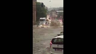 Noodweer en Overstromingen in Wuppertal Duitsland  29052018 [upl. by Sophey]