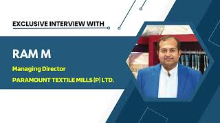 HEIMTEXTIL 2023  Interview with Mr Ram Managing Director Paramount Textile Mills [upl. by Mafalda]