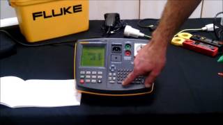 Fluke 650001 Die Messleitungen kompensieren beim Fluke VDE 0701  0702 Gerätetester [upl. by Heloise745]