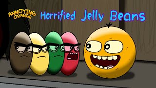 Annoying Orange  Horrified Jelly Beans LGGA Style Fanmade [upl. by Bolan]