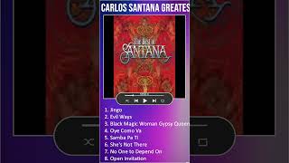 Carlos Santana Greatest Hits  Carlos Santana Best Songs shorts [upl. by Eirrej]