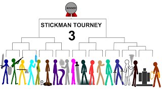 STICKMAN TOURNEY 3 [upl. by Drolet633]