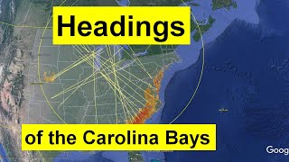 Headings of the Carolina Bays and other Impact Basins [upl. by Rekyr461]