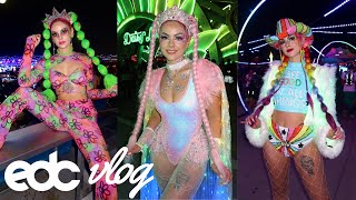 My First Time at EDC Las Vegas Festival  VLOG [upl. by Eniamor]