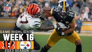 Cincinnati Bengals vs Pittsburgh Steelers  2023 Week 16 Game Highlights [upl. by Xever]