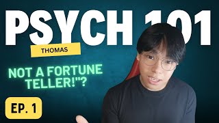 EP 1 What is Psychology │ PSYCH 101 SERIES [upl. by Petrick655]