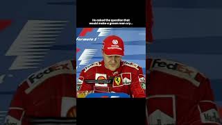 Michael Schumacher gets emotional after beating Ayrton Sennas record in F1 [upl. by Fabien]