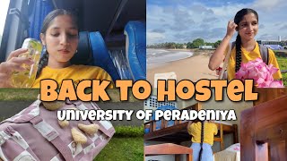 Back to Hostel   Uni vlog  Hostel tour  Hostel life  Hostel room makeover   Girls hostel life [upl. by Saitam623]