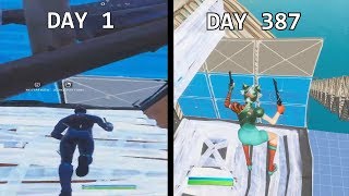 Evolution of Raider464  1 Year Fortnite Progression [upl. by Hanshaw]