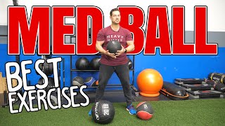 Medicine Ball Full Body Workout  7 exercises for Strength amp Power [upl. by Suivatra429]