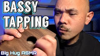 ASMR Tapping at Medium Speed on BASS HEAVY Objects w Breathy Whispers for Easy Tingles [upl. by Oznol303]