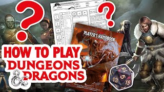 HOW TO PLAY DUNGEONS amp DRAGONS  A beginners guide to DampD [upl. by Solley]