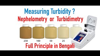 Nephelometry  Turbidimetry  Basic Principle in Bangla [upl. by Eppesuig]