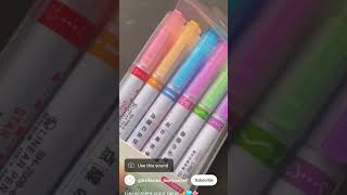 Linear color pen [upl. by Ainollopa]