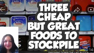 THREE Cheap But IMPORTANT STOCKPILE ITEMS To SHOP FOR [upl. by Nuawad]