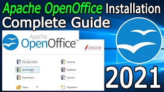 How to Install Apache Open Office on Windows 10  2021 Update  Complete Guide [upl. by Kono479]