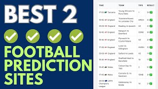 2 Best Football Predictions Site For 20232024 League Season  Football Predictions Today [upl. by Elodea]