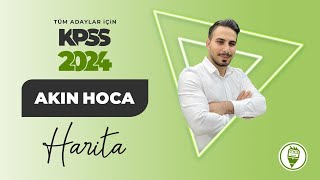 2 HARİTA ÇALIŞMALARI II  AKIN AKIN COĞRAFYA  KPSS 2024 [upl. by Helfand]