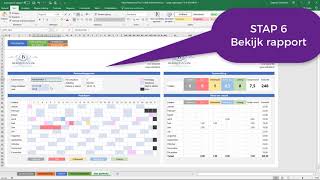 Vakantieplanning maken in Excel [upl. by Nwahsuq789]