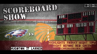 ScoreboardShowtv Extra Hugoton  Larned Football [upl. by Asiram245]