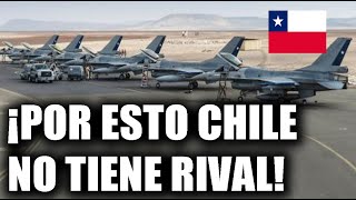 TOP Poder AÃ©reo de CHILE  Parece Estados Unidos [upl. by Ahsetra]