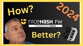 NiceHash S19 Firmware powered by MARA [upl. by Akeirahs146]