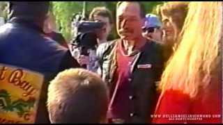 HELLS ANGELS  SONNY BARGER  INTERVIEW amp Coming Home Party 1994  Part 5 [upl. by Malinda]