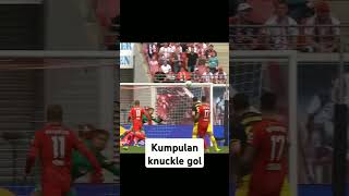 Power shoot goll knuckle ball football goals [upl. by Ys]