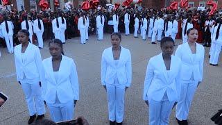 Howard University Delta Sigma Theta Sorority Inc Alpha Chapter Probate  Spring 24 [upl. by Ledif]