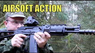 Airsoft Sniper Action L96 VSR ICS M4 Section8 Scotland HD [upl. by Amabelle673]