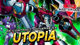 F2P Deck UTOPIA  Análisis 📈  Structure Deck ReContract Universe x3  𝗬𝘂𝗚𝗶𝗢𝗵 𝗠𝗔𝗦𝗧𝗘𝗥 𝗗𝗨𝗘𝗟 [upl. by Feltie]