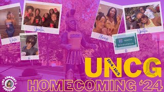 Vlog 3 UNCG Homecoming 24 [upl. by Yelreveb925]