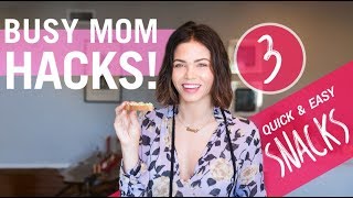 Busy Mom Hacks 3 Quick Snacks On The Go [upl. by Enyak885]