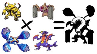 Pokemon Fusion Sprite Request 83 Conkeldurr Mega Metagross Electivire Mega Garchomp [upl. by Alesiram]