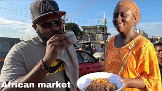 POPULAR STREET FOOD IN GHANA🇬🇭 [upl. by Christiana348]