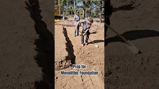 Monolithic Slab Prep in Florissant Colorado 💪🏼Peak DirtWorks 🤩 concreteproject concrete work [upl. by Suirtemed]