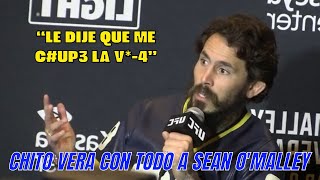 Chito Vera responde frente a las declaraciones de Sean OMalley [upl. by Medeah376]