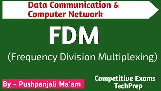 Frequency Division Multiplexing FDM technique in Computer Network in Hindi [upl. by Lenore]